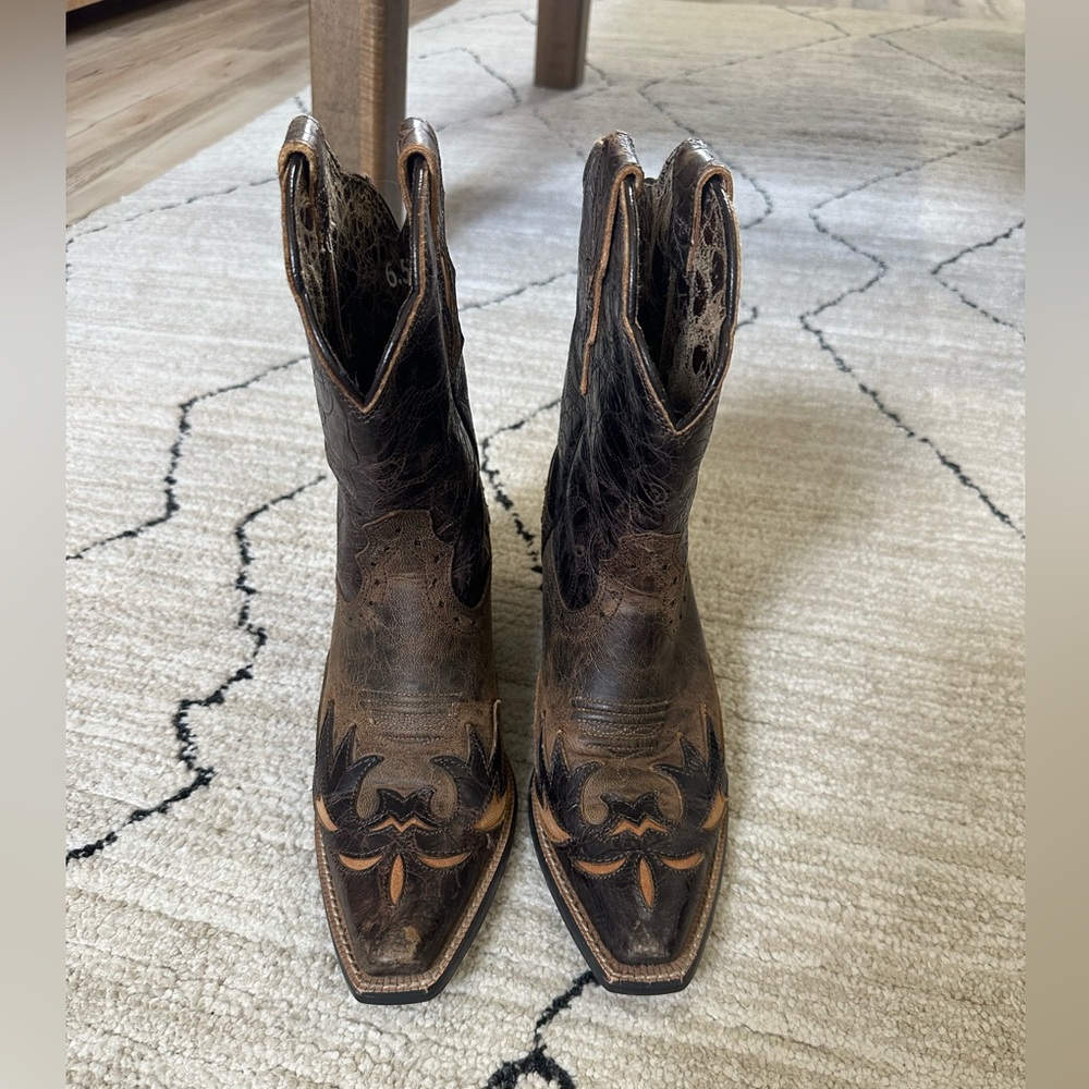 Ariat Dahlia Brown Western Cowboy Boots